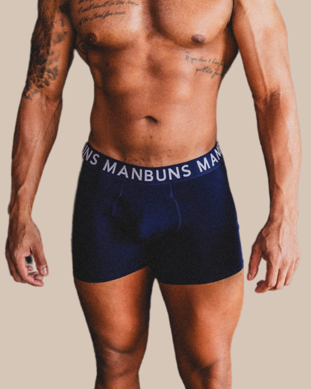 Manbuns Midnight Navy Boxer Brief | Micro Modal Pouch Underwear