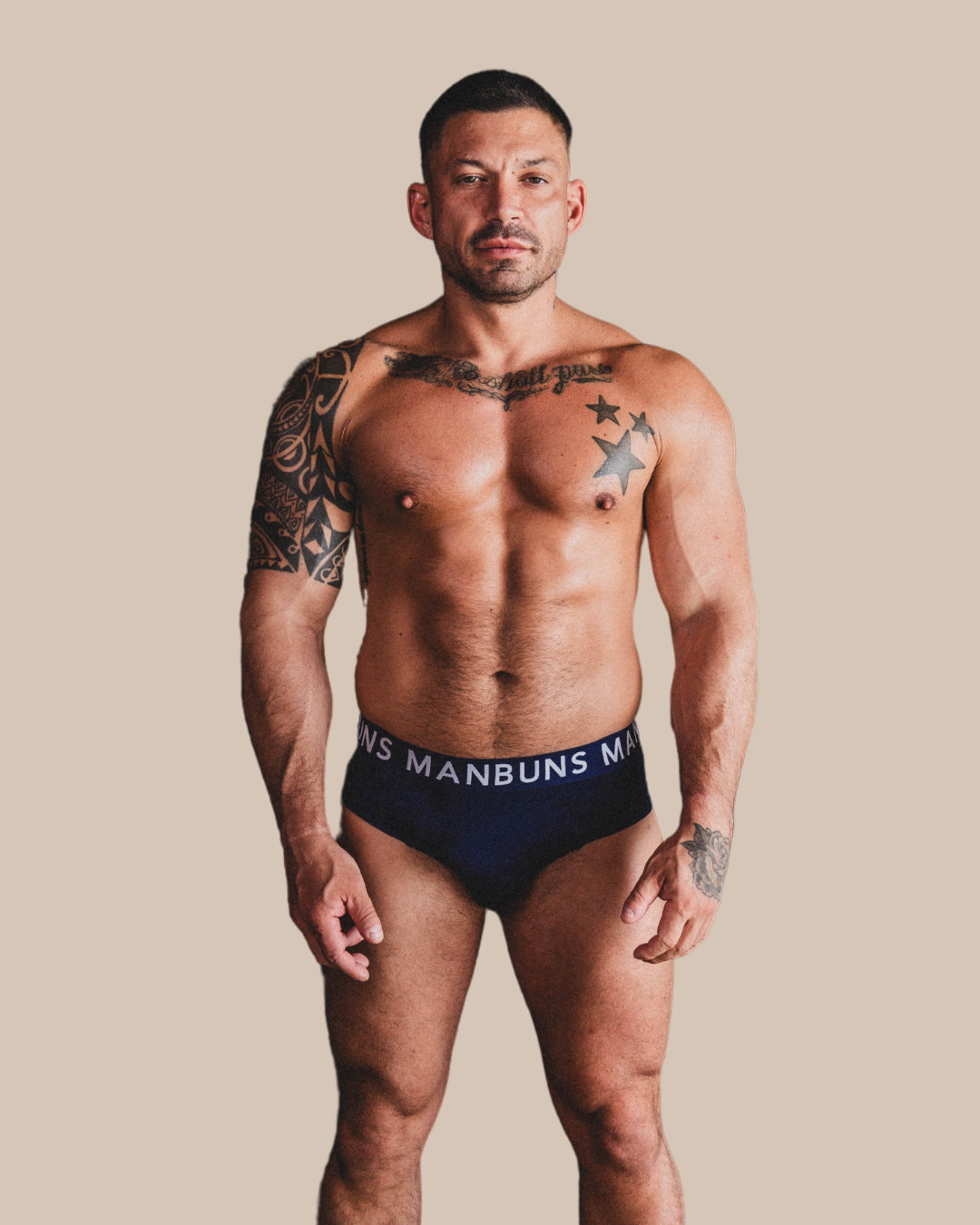 Manbuns Midnight Navy Brief | Men's Micro Modal Brief Underwear