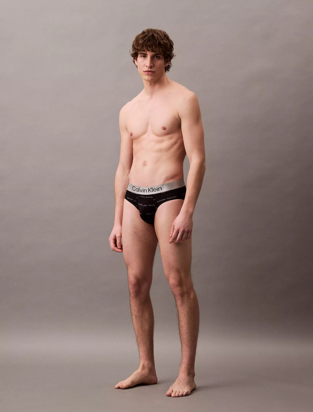 Calvin Klein Men's Brushed Microfiber Stretch Hip Briefs