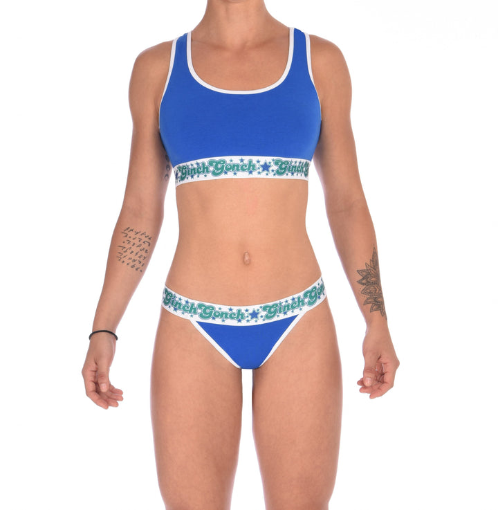 Ginch Gonch Women's Blue Lagoon Thong
