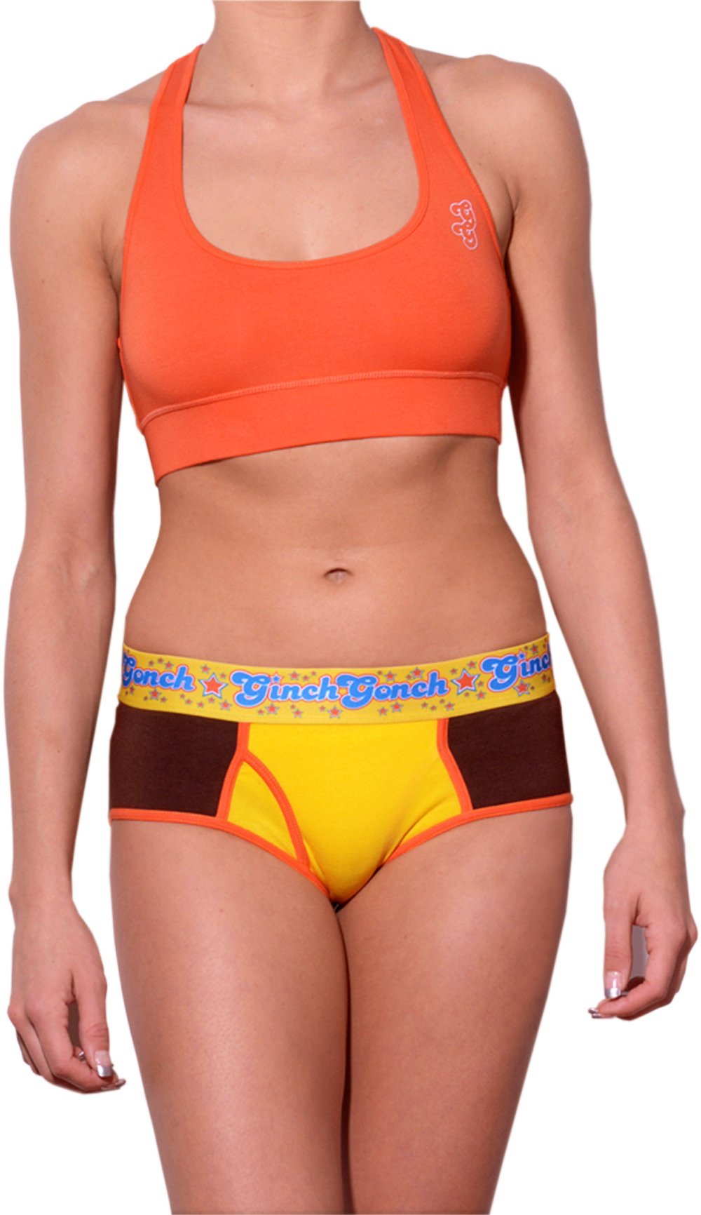 Ginch Gonch Women's Lemon Head Boyfriend Briefs