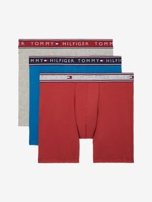 Tommy Hilfiger Men's Cotton Stretch 3-Pack Boxer Brief