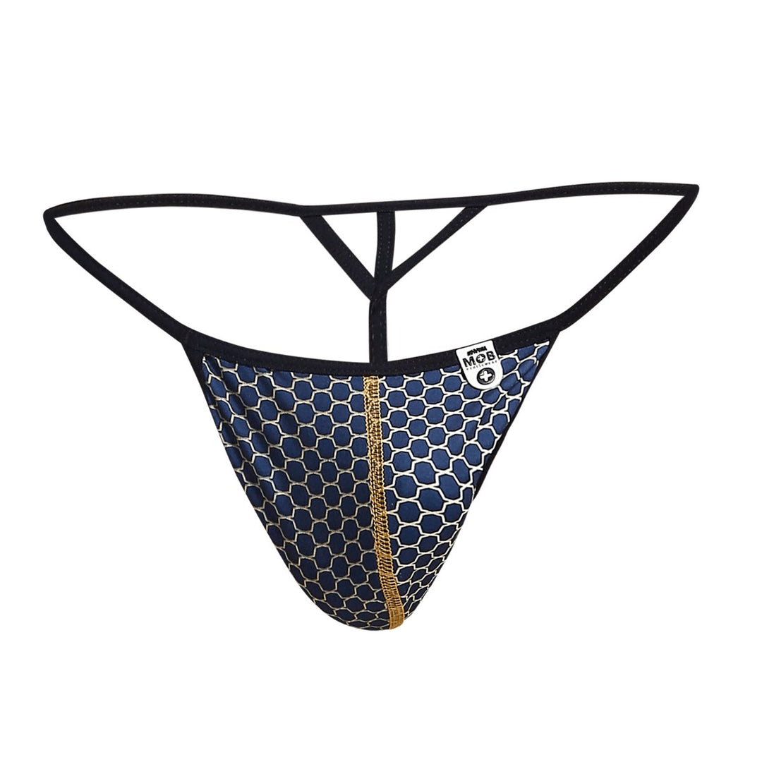 MALEBASICS DNGEON Thong | Men’s Industrial Stealth Black G-String