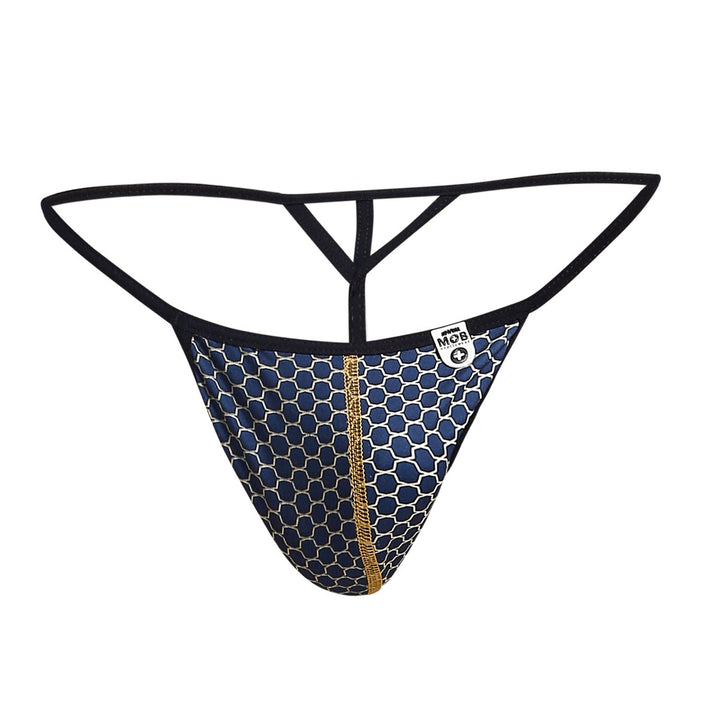 MALEBASICS DNGEON Thong | Men’s Industrial Stealth Black G-String