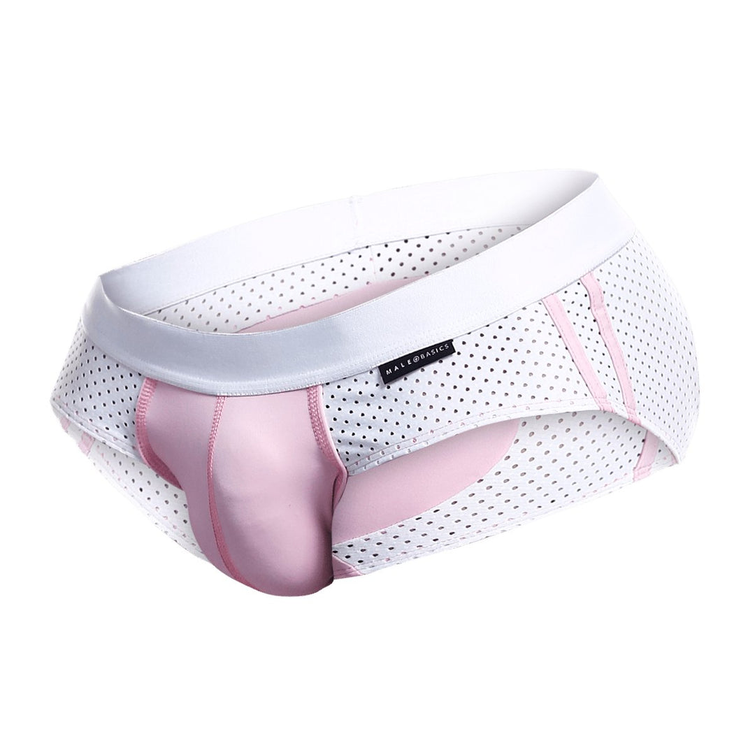 MaleBasics Men’s Dotted Boxer Briefs - Soft Cotton Stretch Underwear