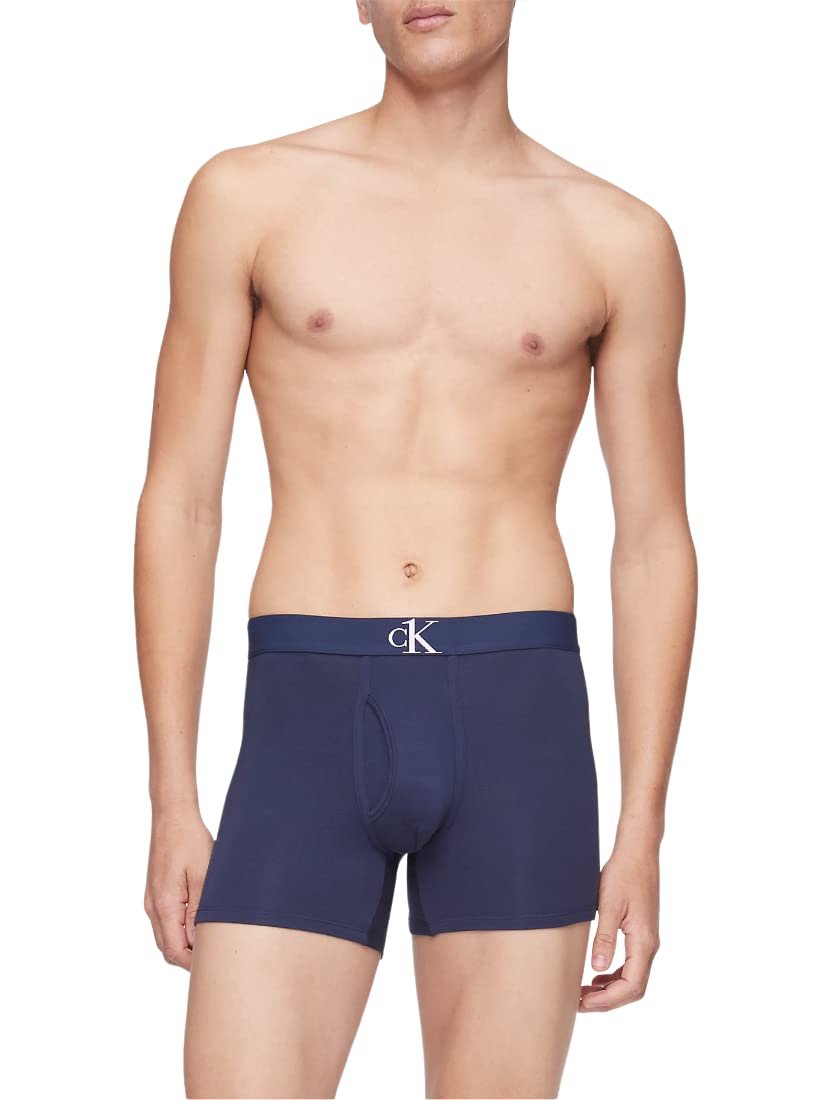 Calvin Klein Plush Boxer Briefs in Blue