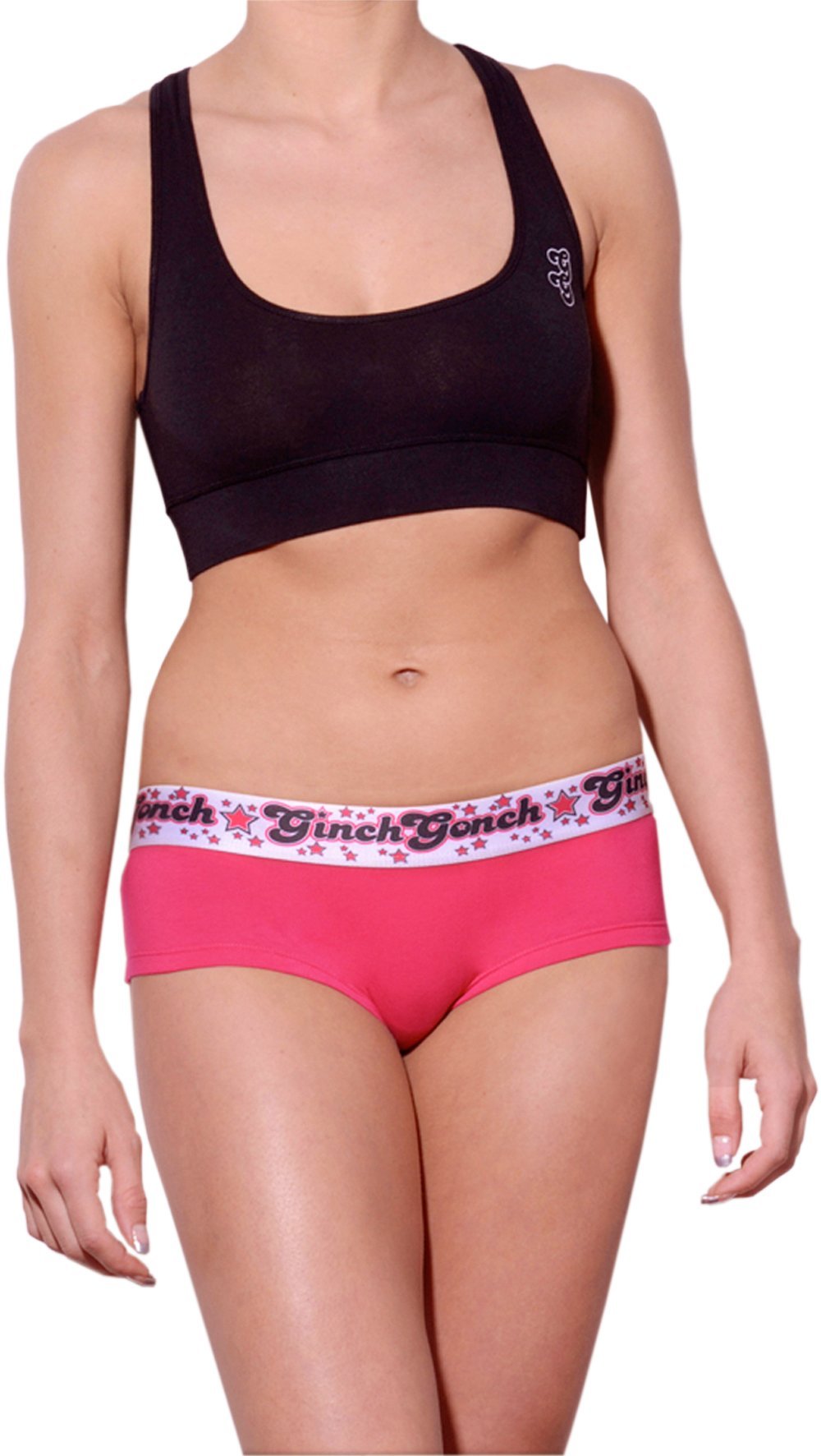 Ginch Gonch Women's Mean Pink Gogo Briefs