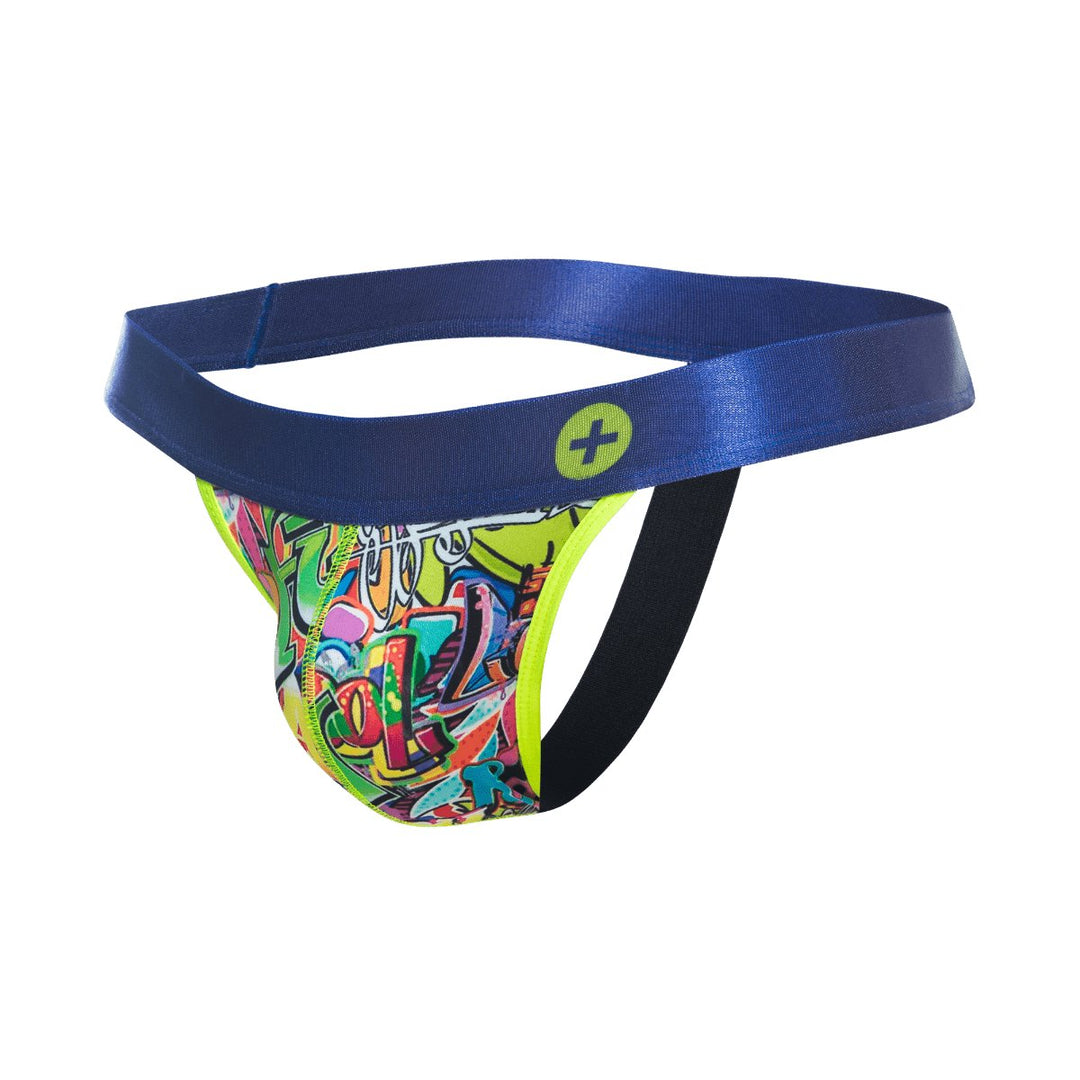 MaleBasics Hipster Jockstrap Comics – Low-Cut Microfiber Men's Athletic Supporter