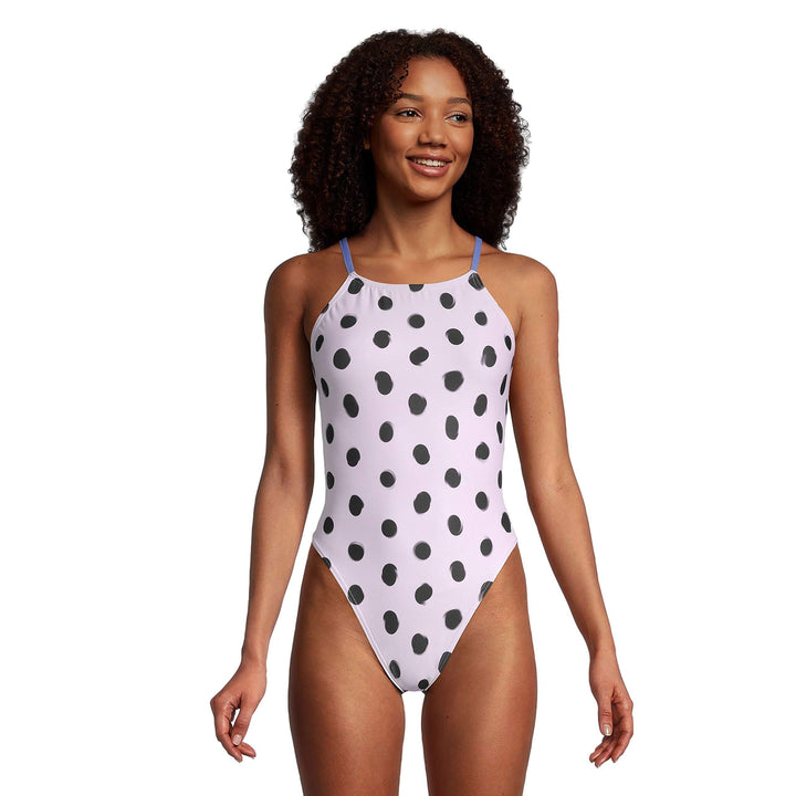 Speedo Women's Standard Swimsuit One Piece Endurance Fixed Back Double Strap