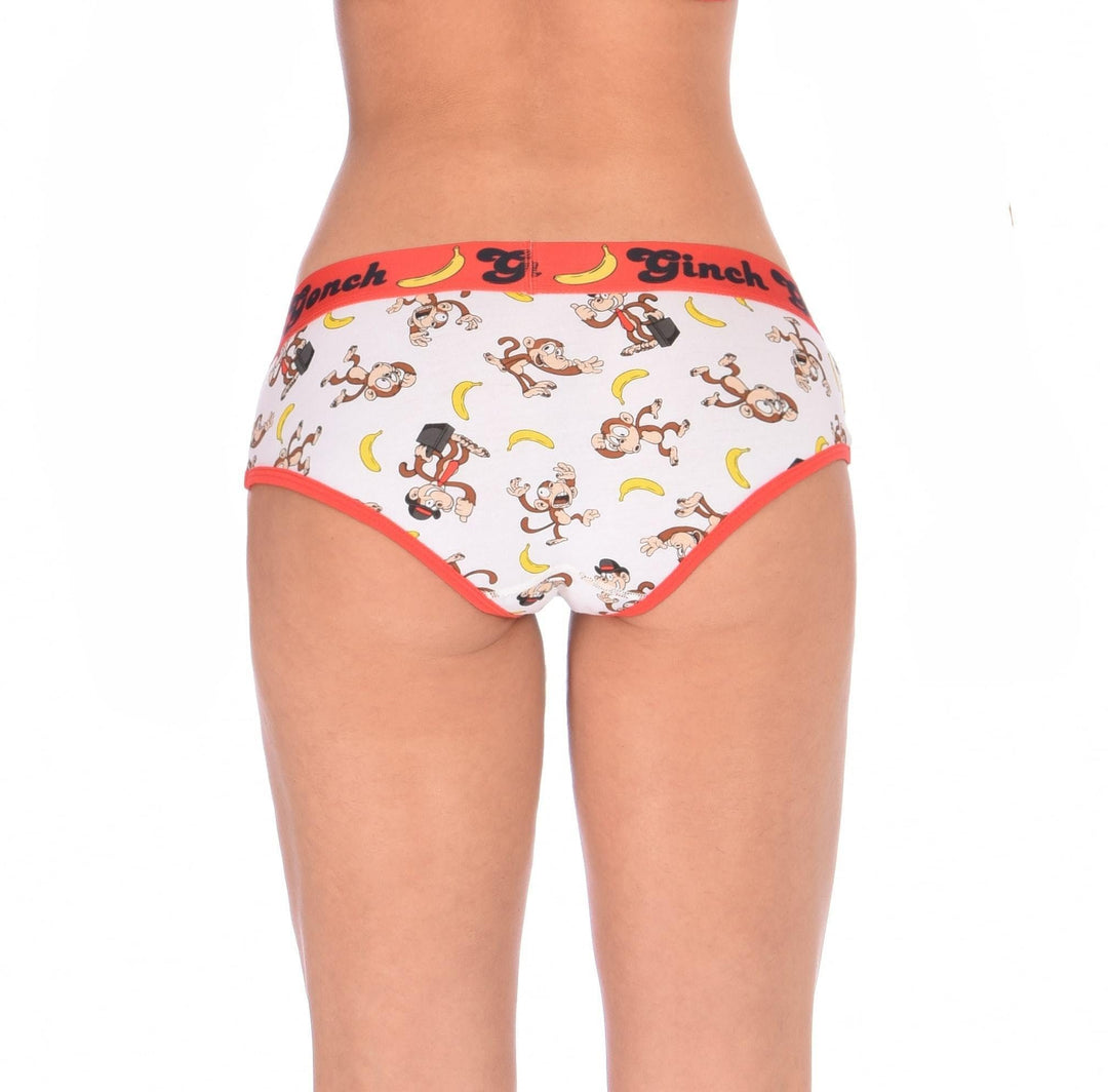 Ginch Gonch Women's Gone Bananas Boyfriend Briefs