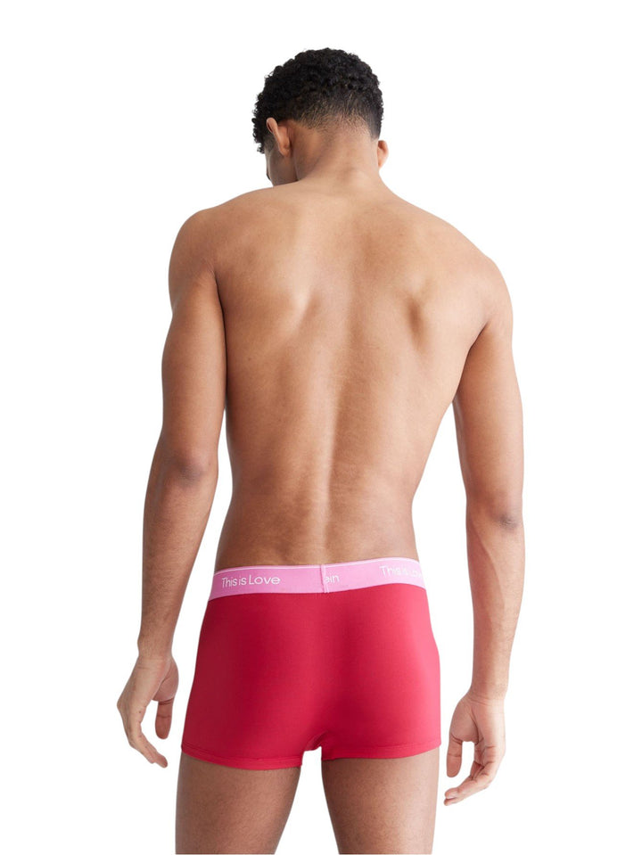 Calvin Klein Pride Tonal Low Rise Trunk (Persian Red) - Recycled Microfiber