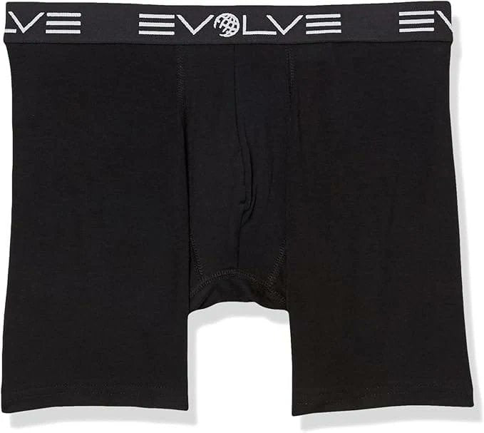 Evolve Men's Stretch Luxe 3-Pack 6'' Boxer Briefs