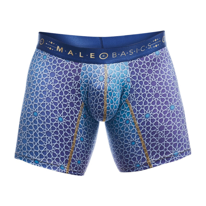 MaleBasics Men's Hipster Boxer Briefs – Low-Rise Mid-Thigh Supportive Underwear