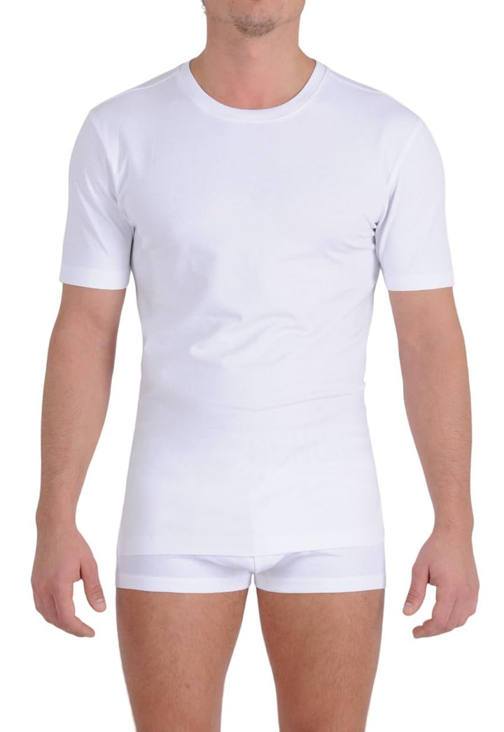 Ginch Gonch Signature Series Crew Neck T-Shirt (White) - Cotton Blend