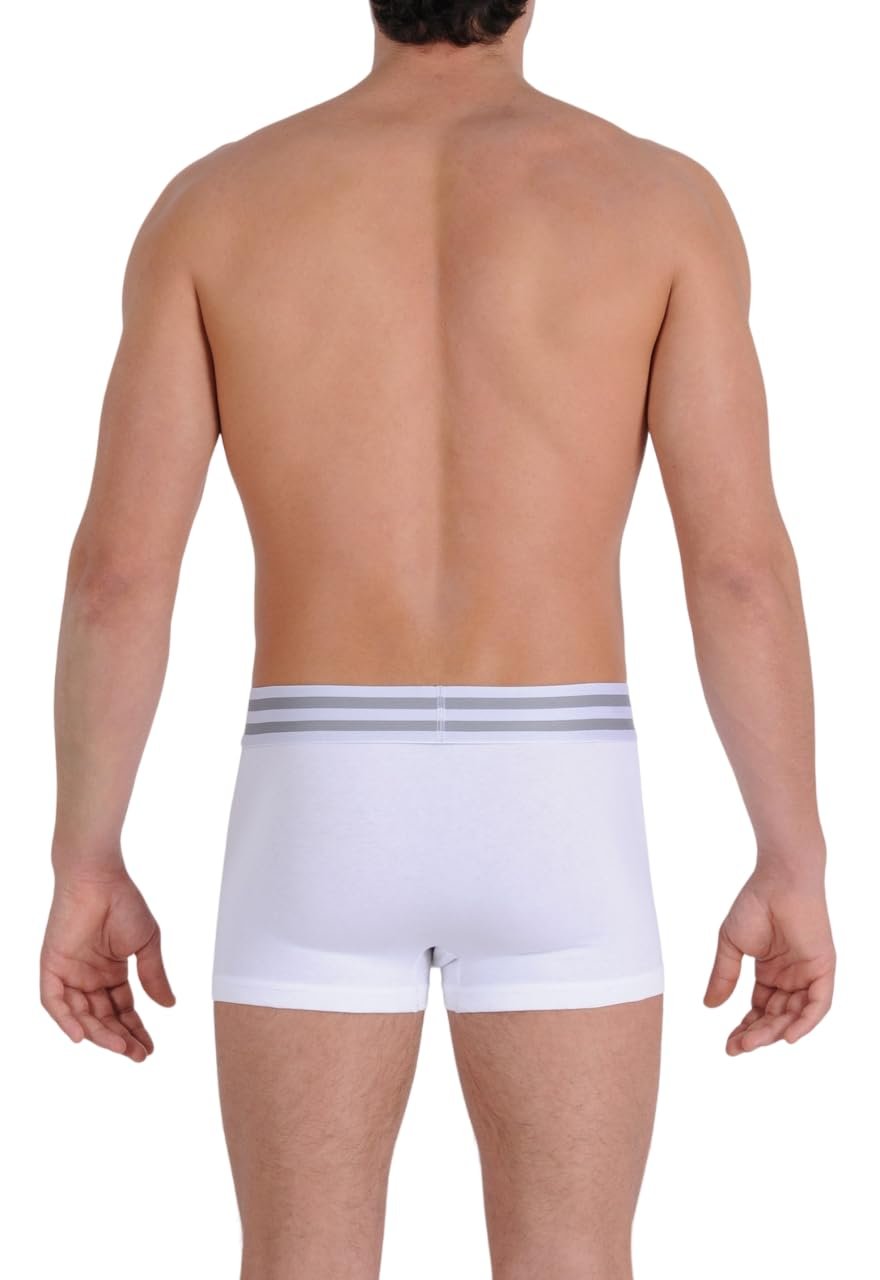 Ginch Gonch Signature Series Trunk (White) - Cotton Jersey Underwear