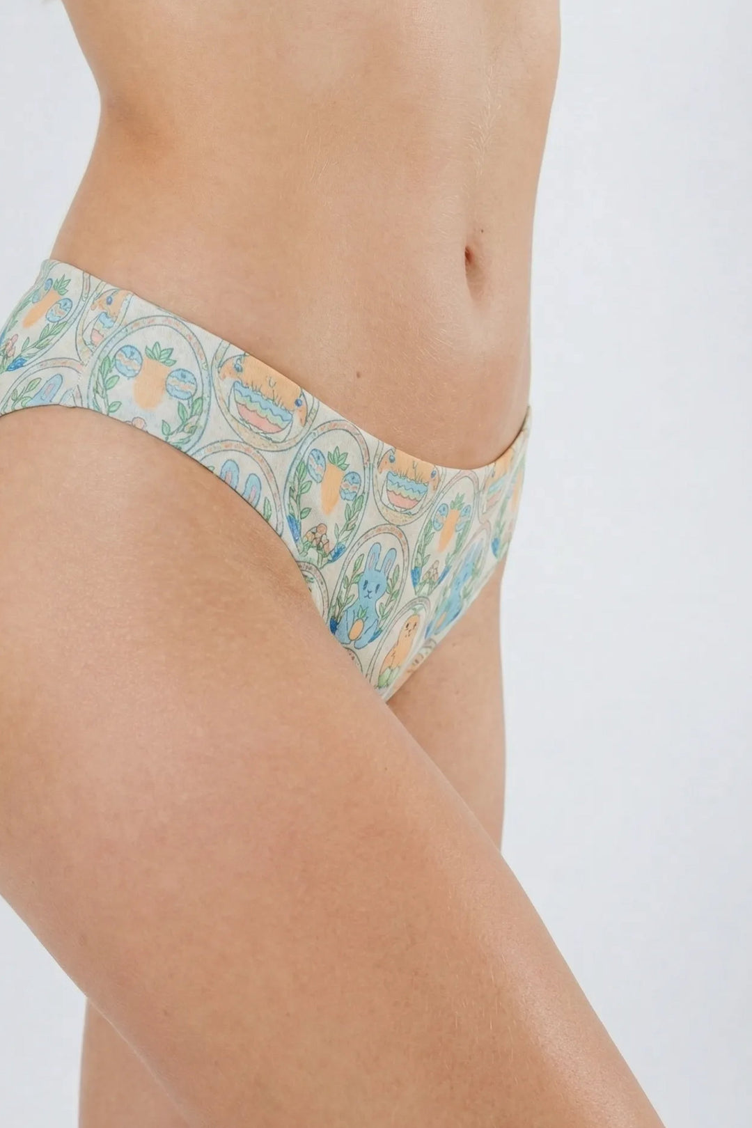 The Chicks Dig It | Pastel Easter Print Seamless Thong