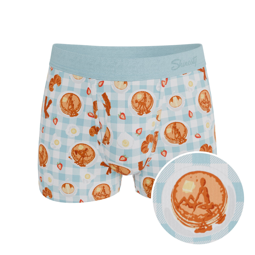 Shinesty Good Moaning Ball Hammock® Pouch Trunks | Breakfast Print