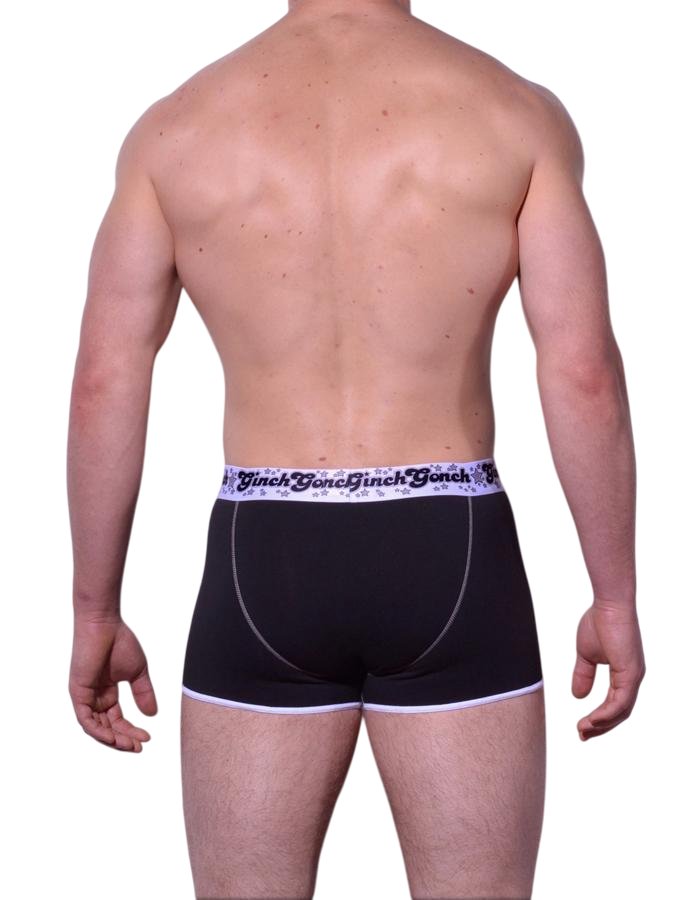 Ginch Gonch Black Magic Trunk - Cotton Stretch Short Boxer Brief Underwear