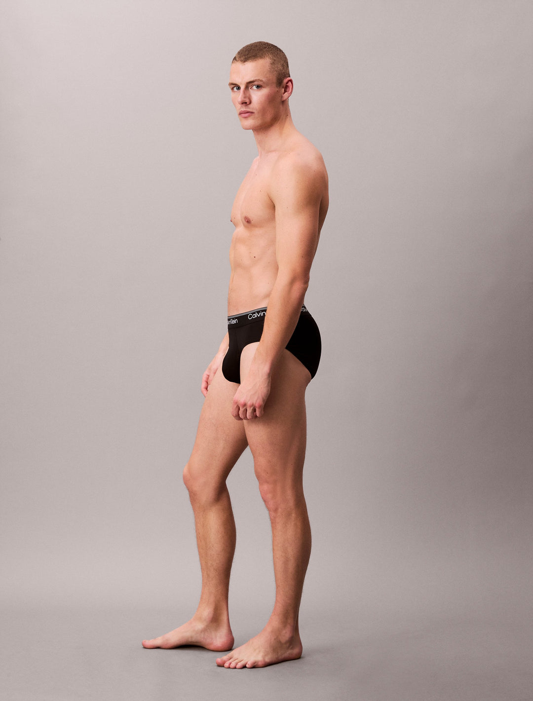 Calvin Klein Men's Icon Cotton Stretch 3-Pack Hip Briefs