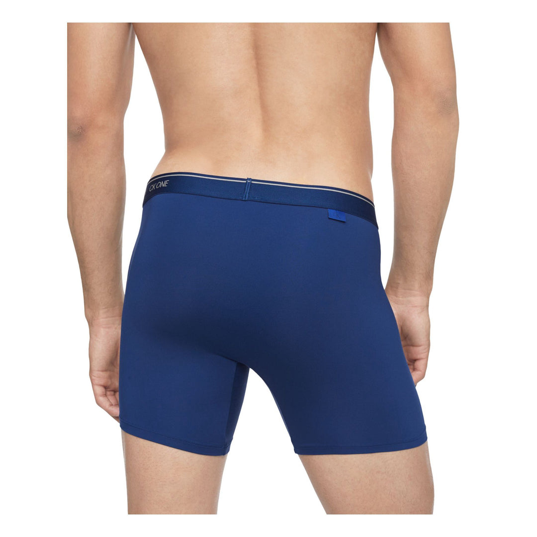 CK One Micro Boxer Briefs (Perth Blue) - Silky Soft Microfiber Stretch