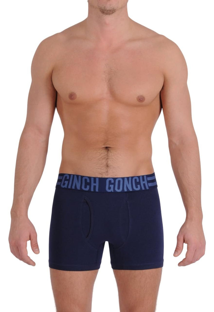 Ginch Gonch Signature Series Boxer Brief (Navy) - Cotton Jersey Underwear