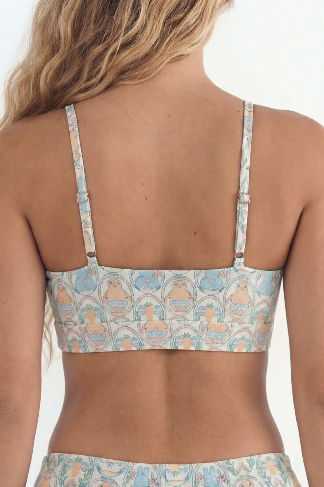 Shinesty "The Chicks Dig It" Pastel Easter Boob Hammock™ Scoop Bralette