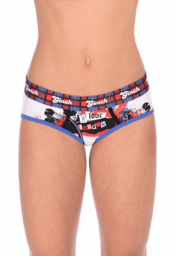 Ginch Gonch Women's I Love London Boyfriend Briefs