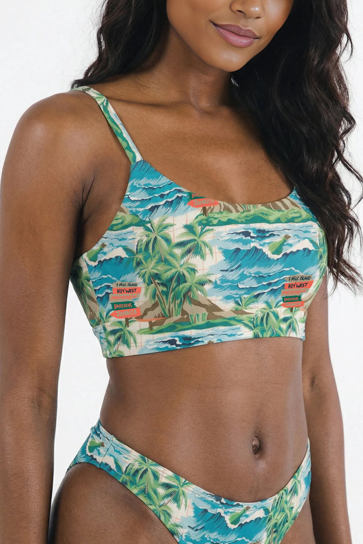 Shinesty x Margaritaville® "Changes in Latitudes" Boob Hammock™ Scoop Bralette