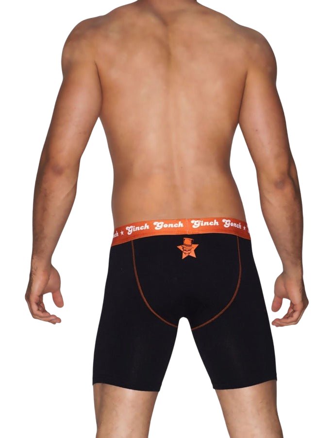 Ginch Gonch Rock Me Boxer Brief - Rockstar Skull Cotton Stretch Underwear