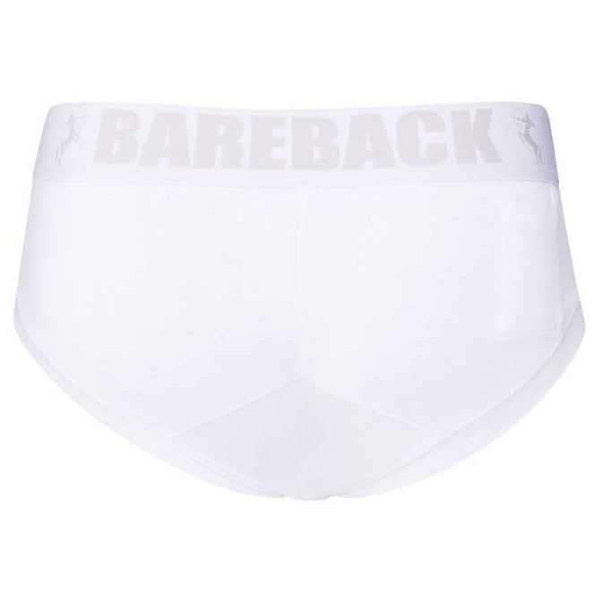 House of Skye BAREBACK™ Men's Sport Briefs – Invisible, Sculpted Lift, Hidden Pocket (Cotton Blend)
