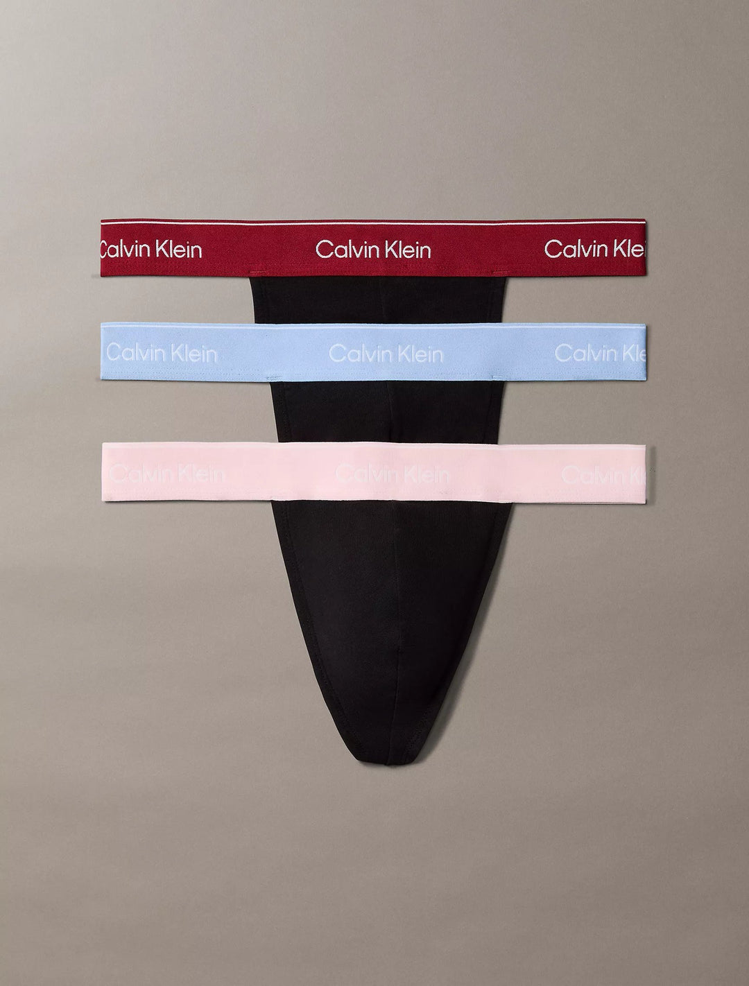 Calvin Klein Men's Icon Cotton Stretch 3-Pack Thongs