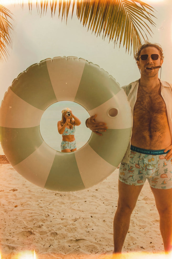 Shinesty x Margaritaville® "The Boat Drinks" Boob Hammock™ Scoop Bralette