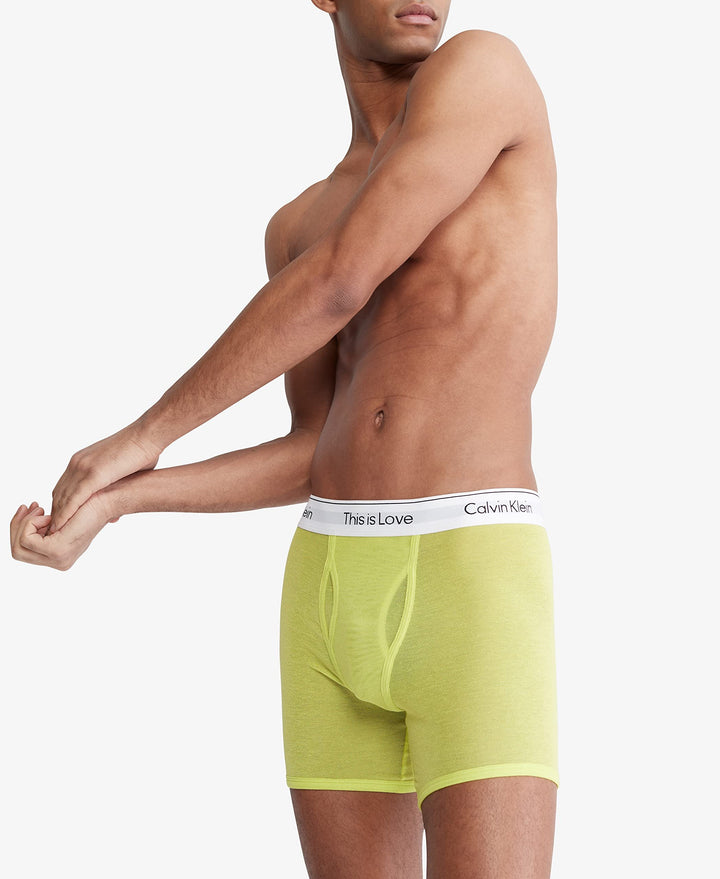 Calvin Klein Men's This Is Love Mesh Boxer Briefs