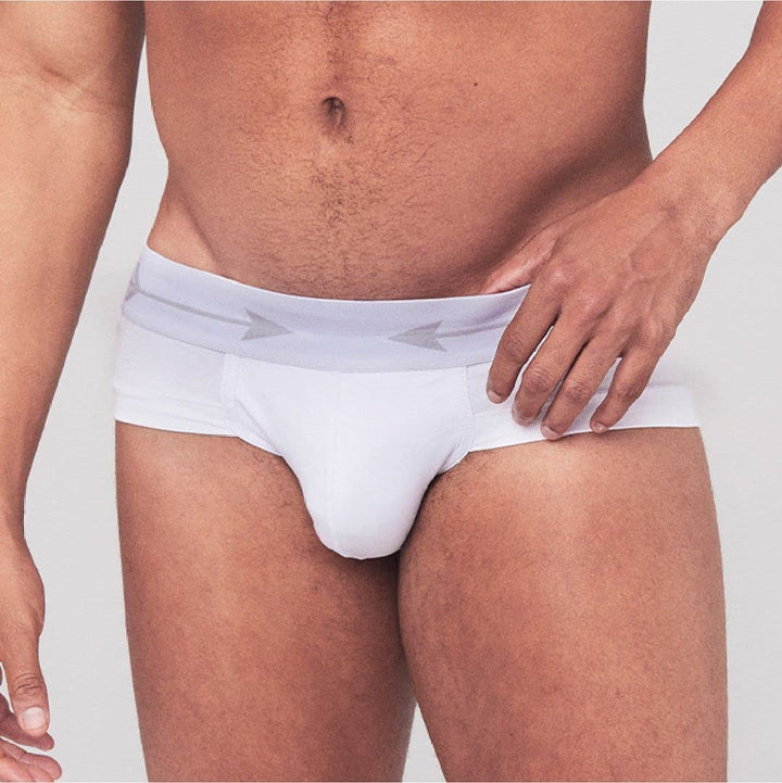 House of Skye BAREBACK™ Men's Sport Briefs – Invisible, Sculpted Lift, Hidden Pocket (Cotton Blend)