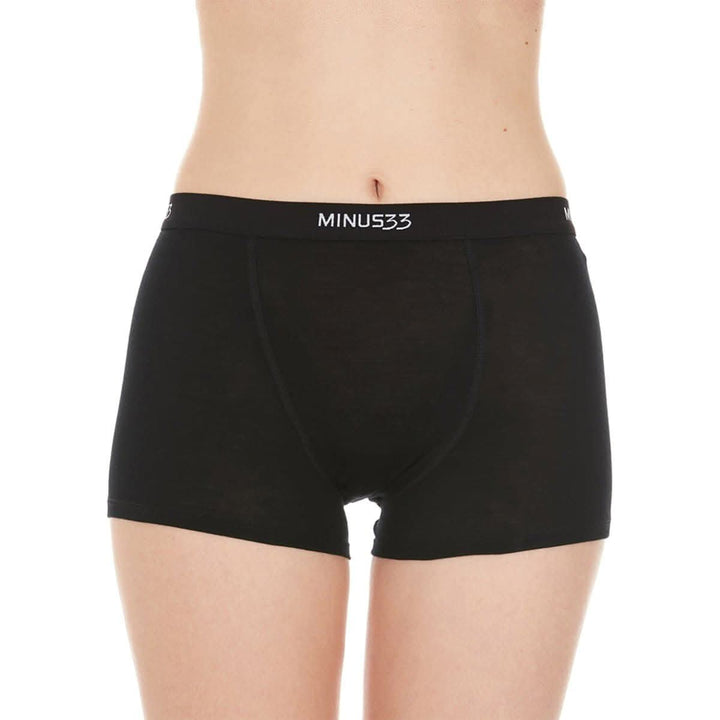 Minus33 Woolverino Women’s Microweight Merino Wool Boyshorts - Breathable Anti-Odor Performance Underwear