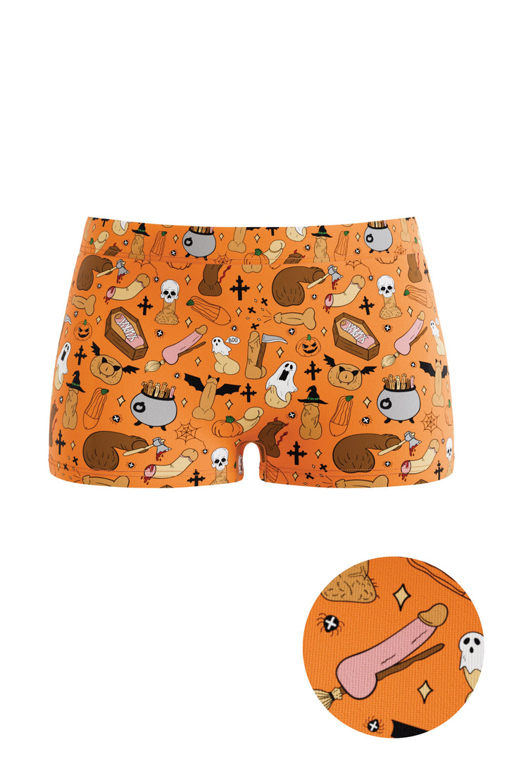 The Wicked Willy | Graphic Trick or Treat Modal Boyshort Underwear