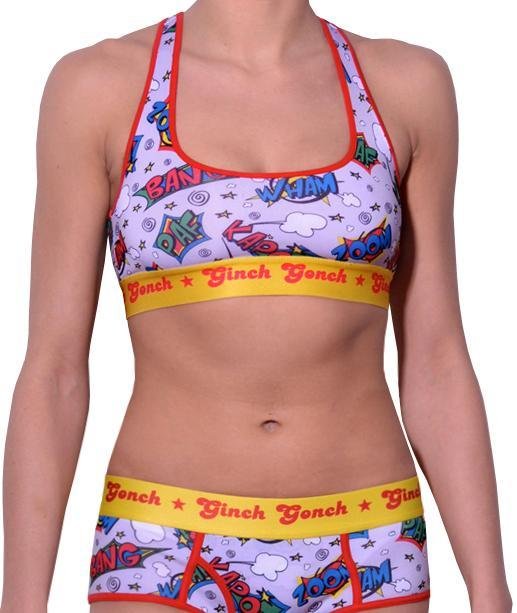 Ginch Gonch Women's Under-Man Sports Bra