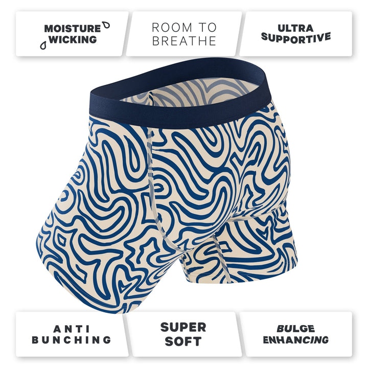 Shinesty x Margaritaville® "The Come Monday" Women’s Boxers – Tropical Print Loungewear