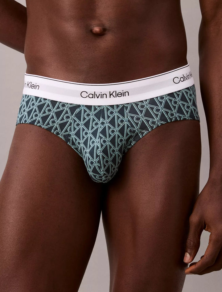 Calvin Klein Men's Icon Cotton Stretch 3-Pack Hip Briefs