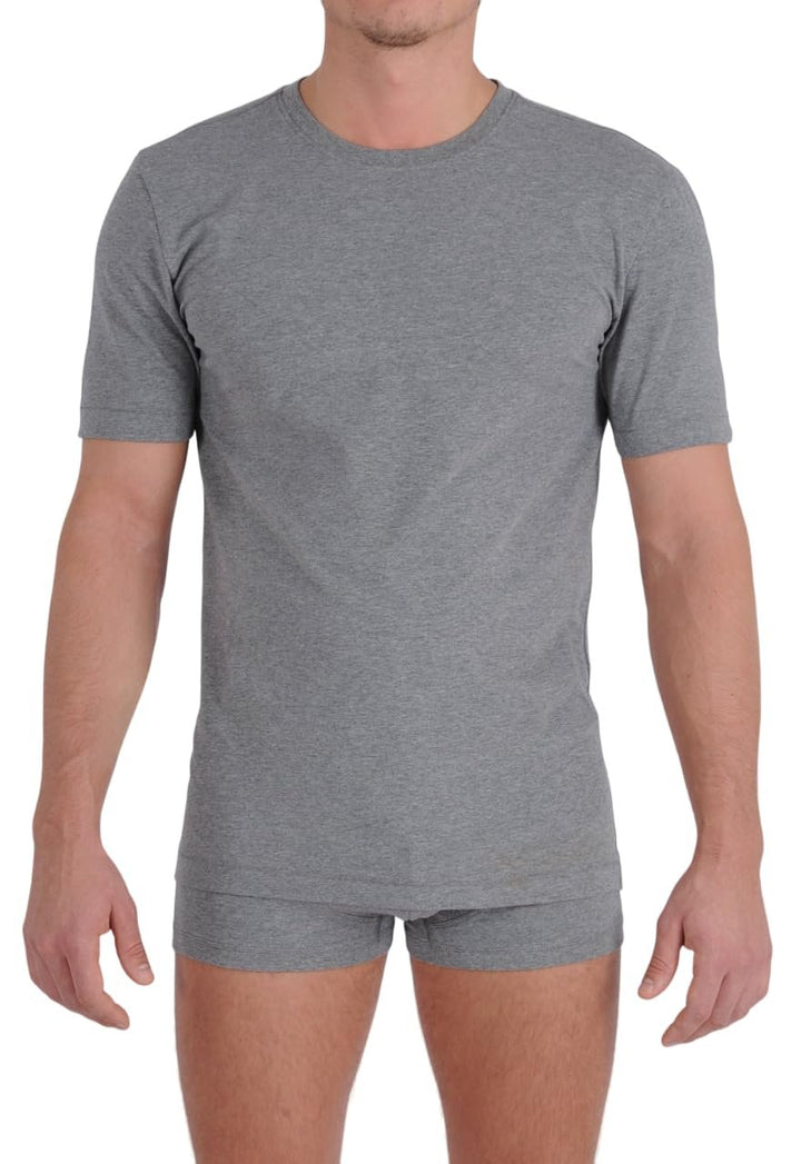 Ginch Gonch Signature Series Crew Neck T-Shirt (Grey) - Cotton Blend