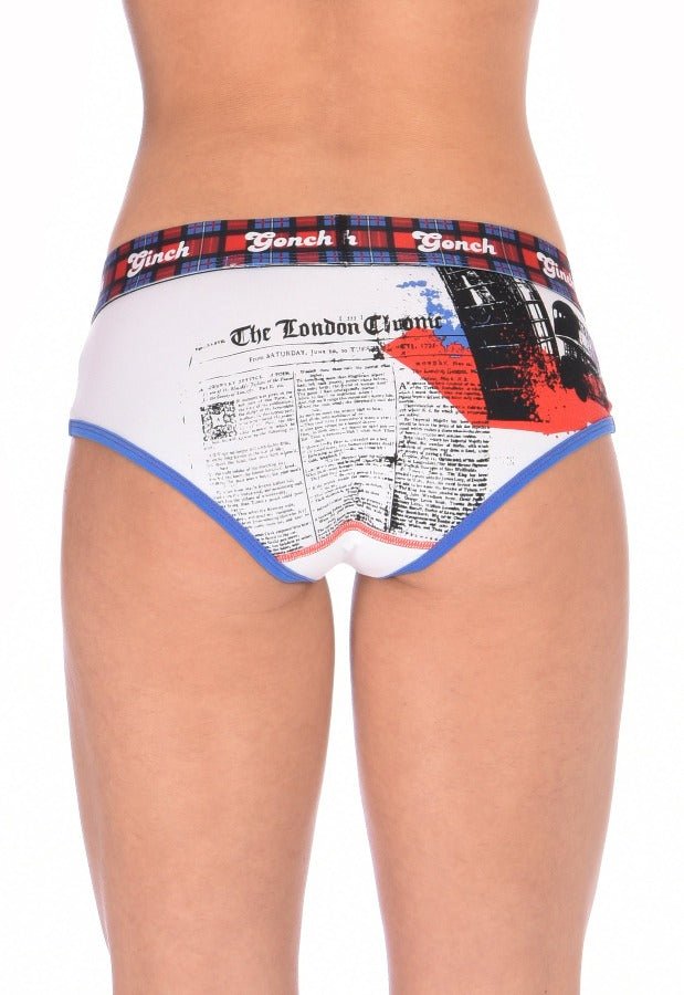 Ginch Gonch Women's I Love London Boyfriend Briefs