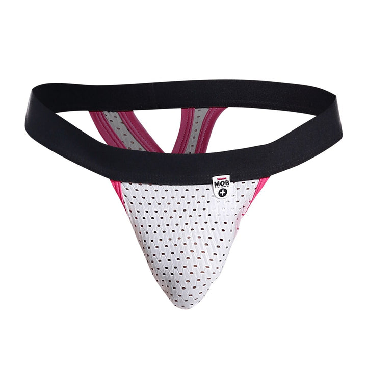MALEBASICS MOB Mesh Y Thong | Men’s Athletic Breathable String Underwear