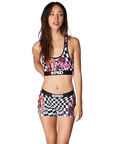 PSD Women's Bratz Checker Boy Shorts
