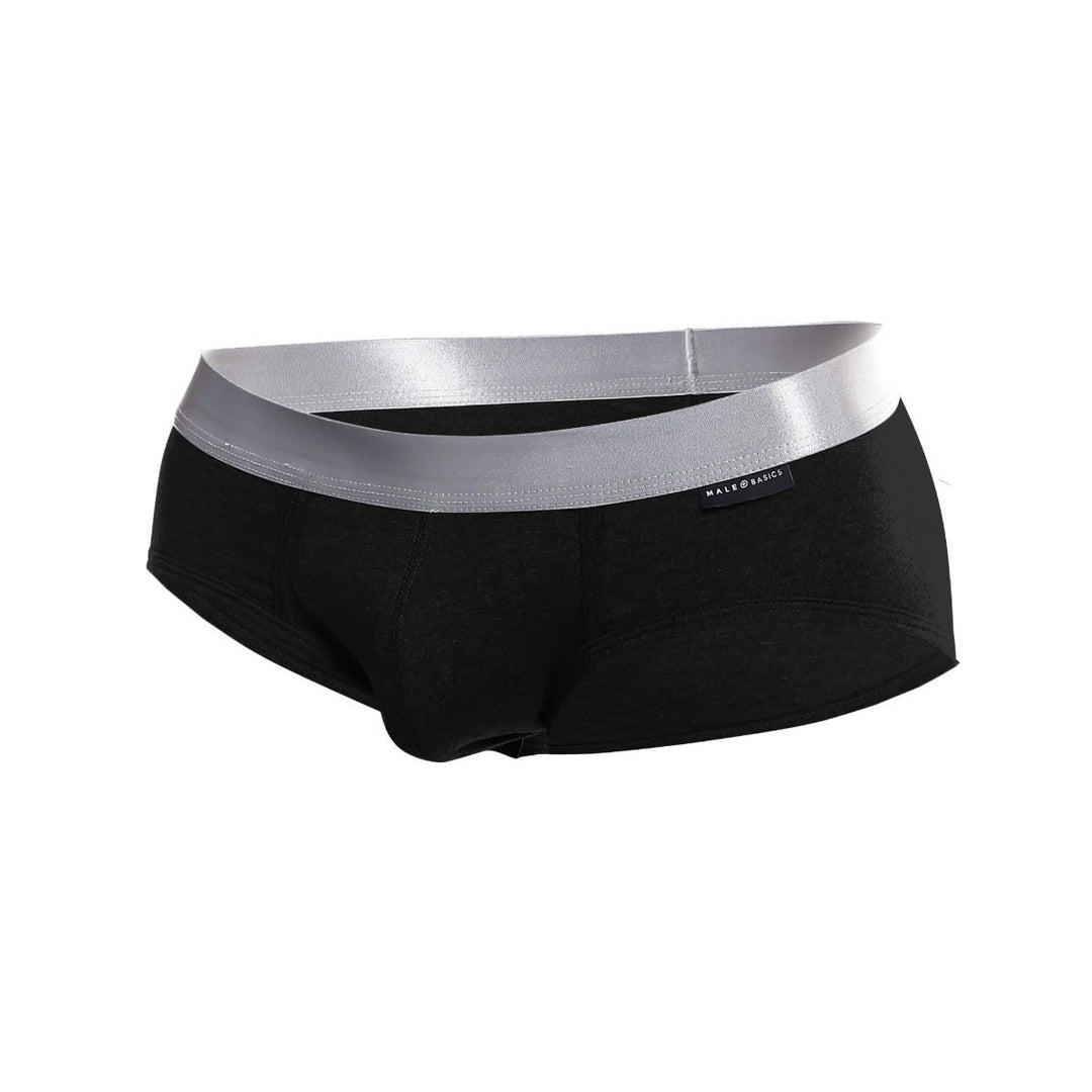 MaleBasics Brief Pima | Premium Charcoal Low-Rise Brief