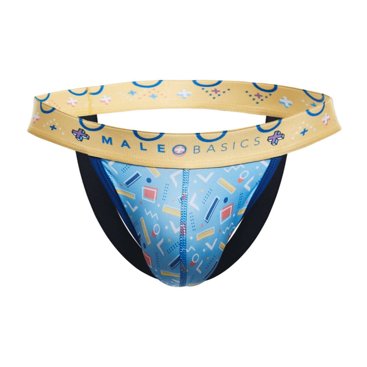 MaleBasics Hipster Jockstrap Comics – Low-Cut Microfiber Men's Athletic Supporter