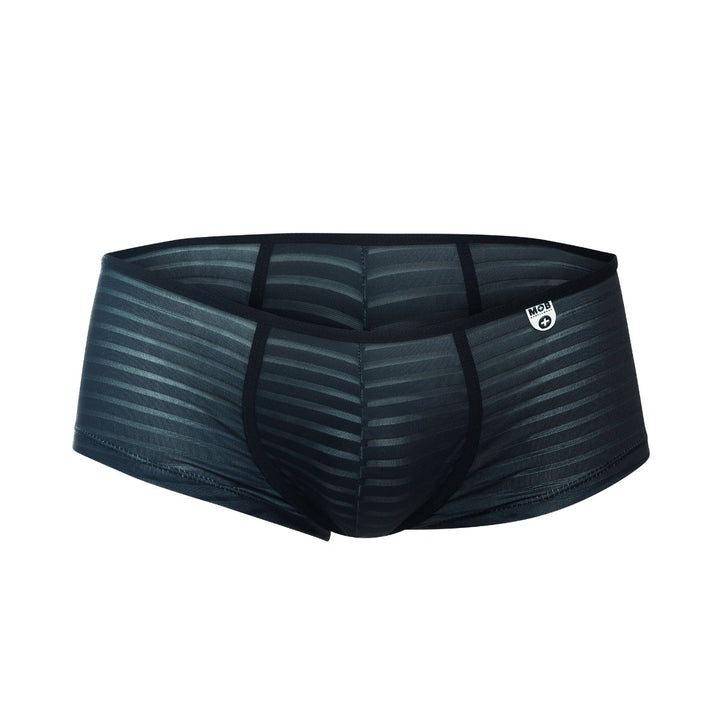 MALEBASICS MOB Boyshort | Men’s Striped Mesh Athletic Underwear