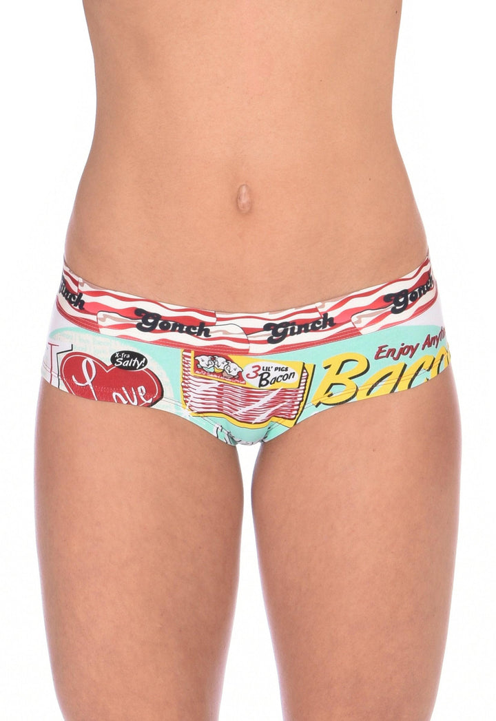 Ginch Gonch Women's I Love Bacon Gogo Briefs