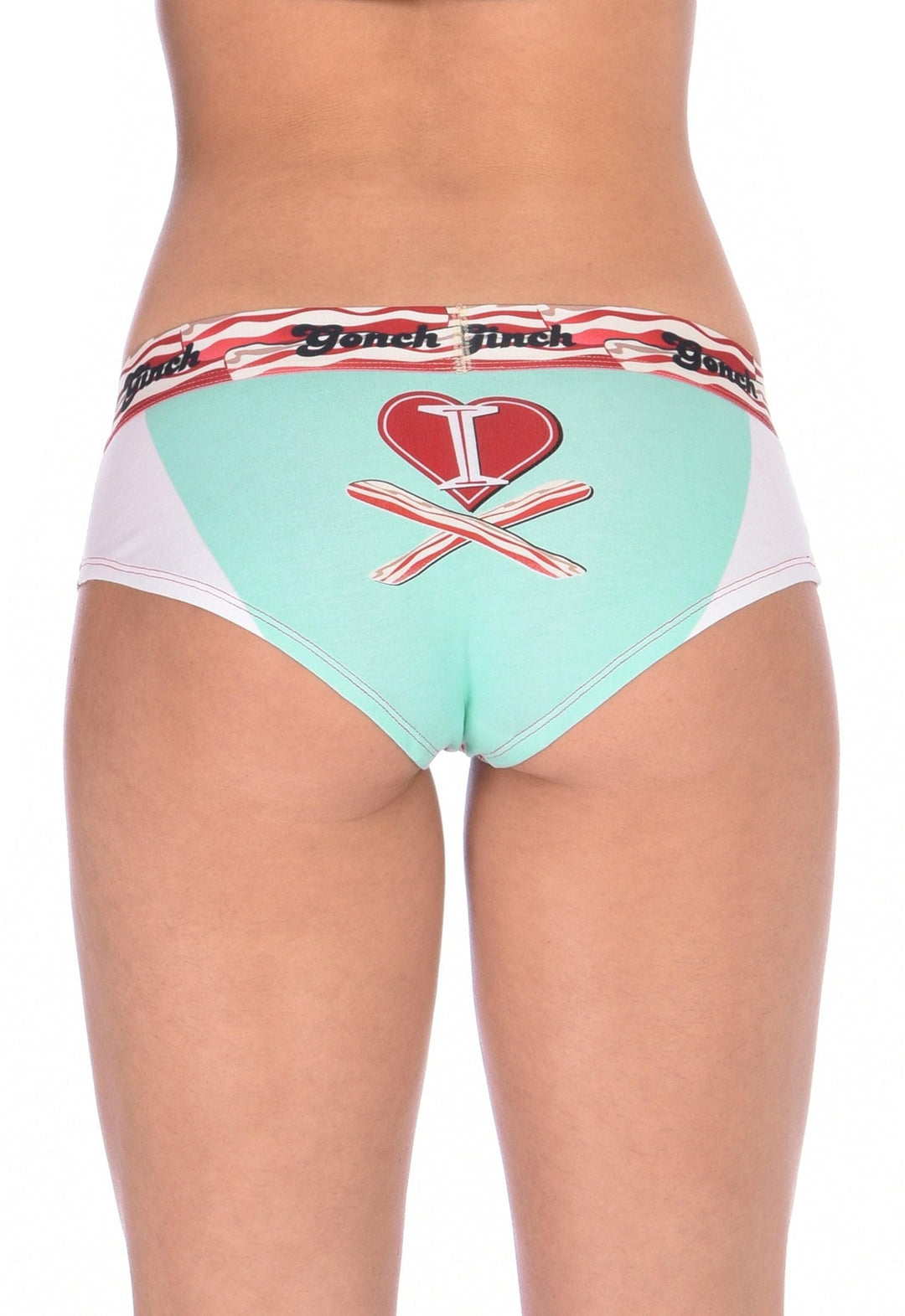 Ginch Gonch Women's I Love Bacon Gogo Briefs