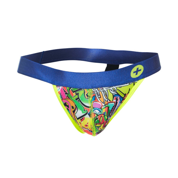 MaleBasics Hipster Jockstrap Comics – Low-Cut Microfiber Men's Athletic Supporter