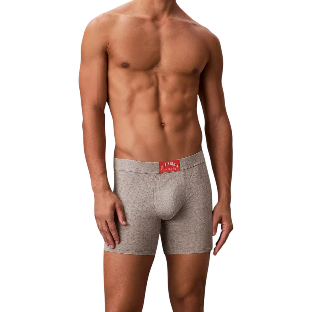 Calvin Klein Men's Heritage Classic Cotton Rib Boxer Briefs